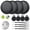 Black & Black & Black & Black, variant on IKT Bluetooth Tracker Tags for Android, Bluetooth Item Finder-4Pack, Item Locator Works with Google Find Hub App(Not for iOS), Smart Locator for Keys/Luggages Black FCC Approved, Replaceable Battery