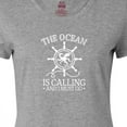 thumbnail image 4 of Inktastic Ocean is Calling Cute Nautical Octopus Women's T-Shirt, 4 of 5