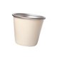 thumbnail image 4 of Taza de acero inoxidable, vaso apilable de primera calidad, vaso de pinta para picnic, Pequeño Blanco Lechoso, 4 of 7