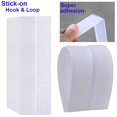 thumbnail image 1 of 25mm Wide Stick-on Hook & Loop Fastener Tape Nylon Self Adhesive Sticker Back Removable Hook Loop Tape DIY Craft Accessories Stick-on white 25mm 8 meter, 1 of 6