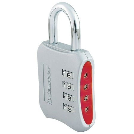 Padlock, Set Your OwnWalmartbination Lock, 2 in. Wide, Assorted Colors, 653D, PADLOCK APPLICATION: For indoor use; Lock is best used for cabinets and school,.., By Master (The Best U Lock)