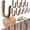 Antique Copper, variant on 2026 Best 10 Pack Black Powder Coated Railroad Spike Cast Iron Hooks, Hand Forged Blacksmith Wall Mount Hooks, Rustproof Indoor Outdoor Farmhouse Hooks for Coats, Bags & Plant Pots
