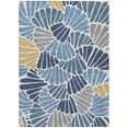 thumbnail image 2 of Addison Rugs Chantille Indoor/Outdoor Transitional Floral Blue Machine Washable Rectangle Rug, 8' x 10', 2 of 8