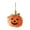 Orange, variant on SDJMa Halloween Pumpkin Ornament, 3.35 Inch Mini Soft Plush Pumpkin Hanging Decoration with Burlap Bow for Halloween Farmhouse Home Decor