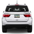 thumbnail image 4 of Dodge Durango 3D in Dark Gray on Real Carbon Fiber ABS Plastic License Plate Frame, 4 of 8