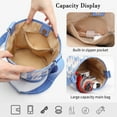thumbnail image 4 of Tinyat Shoulder Bag for Women Waterproof Hobo Handbag Large Capacity Crossbody Purse with Adjustable Shoulder Strap for Daily Use and Shopping, 4 of 6
