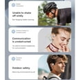 thumbnail image 4 of Up to 40% off Clearance, Bluetooth Headphones Earbuds, InsCrazy M82 Transparent Ear Hanging Bluetooth Earphones Wireless Earphones, 4 of 7