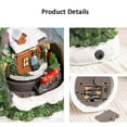 thumbnail image 5 of Christmas Collectibles Building Village House, Light up House with Lights and 8 Music Christmas Village Building, Xmas Gift, Vintage Christmas Decor, 5 of 8