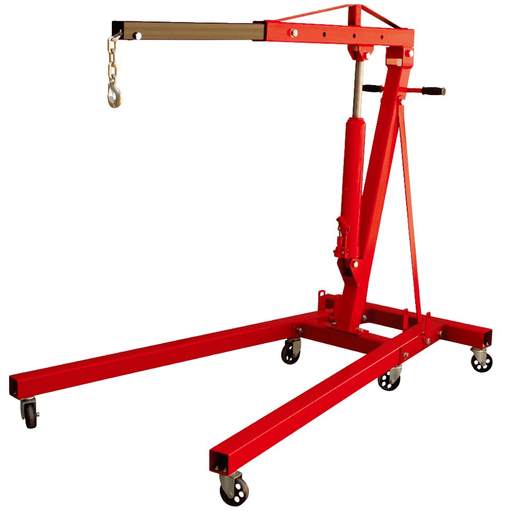 Torin T32001 2Ton 1 783/4Inch 6Wheel Engine Hoist