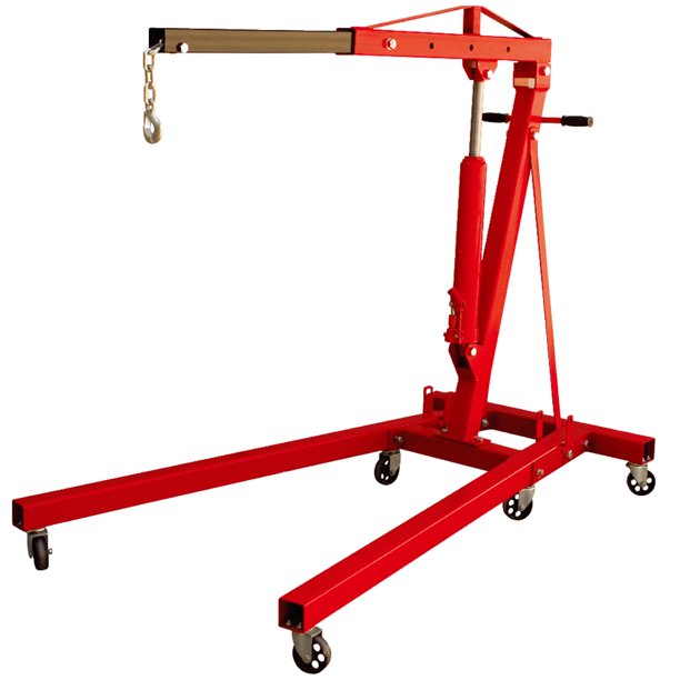 Torin T32001 2Ton 1 783/4Inch 6Wheel Engine Hoist