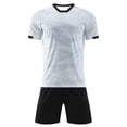 thumbnail image 4 of Moggemol Kids Boys Football Game Training Sport Outfits Short Sleeve Stylish Print T-shirt and White Type A 5XS, 4 of 6
