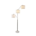 thumbnail image 6 of Elberton 83.5" Tall Adjustable Three Tier Shade Metal Floor Lamp in Silver, 6 of 6