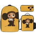 thumbnail image 1 of Cheburashka Backpack Learning Milky Way Bookbag with Galactic Lunch System, 1 of 5