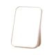 thumbnail image 1 of Wartleves Espejo de maquillaje portátil para rostro, espejo cuadrado plegable grande de escritorio, gran oferta, 1 of 7