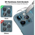 [3Pack] For Rear Camera Lens of iPhone 12 Pro Max Tempered Glass