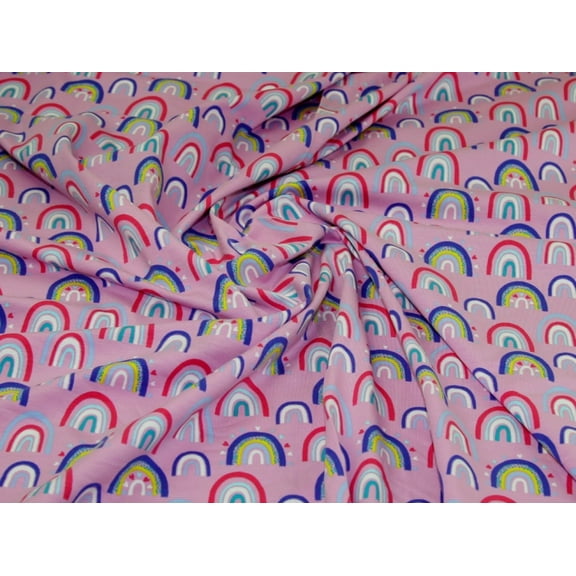 Minerva Cotton Jersey Stretch Knit Fabric Lavender - per yard