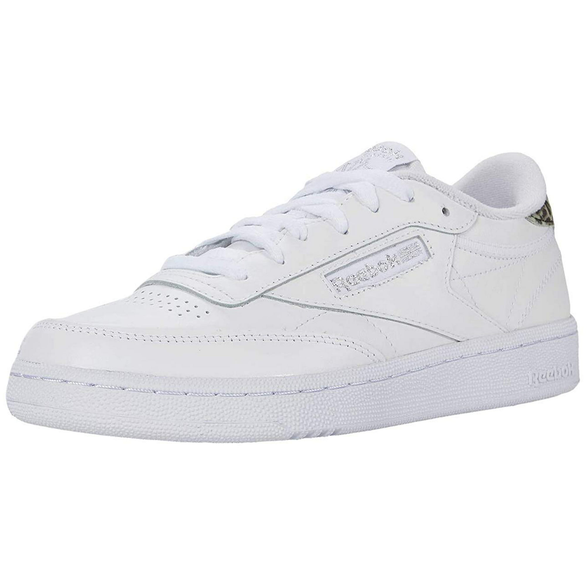 Reebok Club C 85 Sneaker, white/silver metallic/white, Walmart Canada