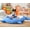 Full Blue Dolphin, variant on Hobestluk 5FT Bean Bag Pad for Kids, Blue Dolphin Beanbag Chair Lounger for Living Room Bedroom Playroom, Full