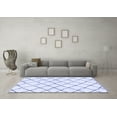 thumbnail image 3 of Ahgly Company Indoor Rectangle Solid Blue Modern Area Rugs, 7' x 10', 3 of 4