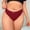 Burgundy, variant on Herrnalise Womens Lace G-String Thongs Panties Underwear Low Rise T-Back Underpants Valentine's Day For Her
