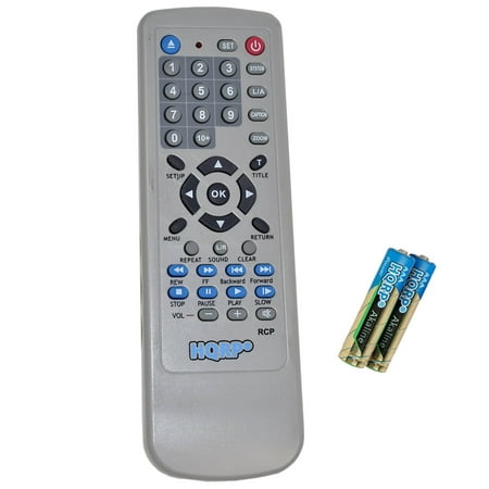 HQRP Remote Control for Sony DVP-NS55P, DVP-NS575P, DVP-NS601HP, DVP-NS700H Blu-ray Disc DVD Player + HQRP (Best Player To Play Hd Videos)