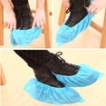 thumbnail image 4 of 100 fundas desechables antideslizantes para zapatos con banda elástica para alfombras de interior médicas, 4 of 7