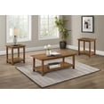 thumbnail image 2 of Payne Ensemble de Table Basse et d'Appoint 3 Pcs Brun Vieilli, 2 of 13