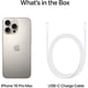 thumbnail image 3 of Apple iPhone 16 Pro Max Reacondicionado, Desbloqueado , 256 GB, Titanio Natural, 3 of 4