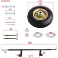 thumbnail image 3 of TRAINING WHEELS For Honda XR50 XR CRF CRF50 Z50 Z50R 70 TW01, 3 of 7