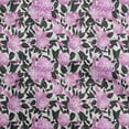 thumbnail image 1 of oneOone Cotton Silk Pink Fabric Florals Fabric For Sewing Printed Craft Fabric By The Yard 42 Inch Wide, 1 of 5