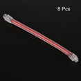 thumbnail image 3 of Uxcell Tennis Dampener, 8 Pack Silicone Vibration Racket Shock Absorber, Red, 3 of 7