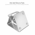 thumbnail image 4 of Universal Cell Phone Tablet Desktop Stand Desk Holder Mount Cradle Aluminium Silver, 4 of 7