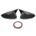 thumbnail image 1 of Side Mirror Cap,Pair Carbon Fiber Style Rearview Mirror Cover Trim Rearview Mirror Cover Extended Durability, 1 of 8