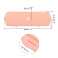 thumbnail image 2 of Protector de Salpicaduras de Cocina, 17.7" x 5.8" Tapete de Silicona para Grifo, Atrapa Agua de Baño, Cocina de Casa Rural y Caravana en Color Rosa, 2 of 5