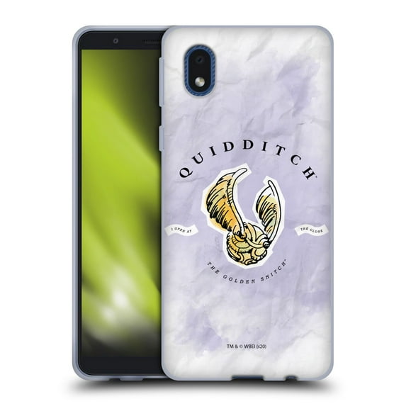 Head Case Designs Officially Licensed Harry Potter Deathly Hallows XVII Quidditch Golden Snitch Soft Gel Case Compatible with Samsung Galaxy A01 Core (2020)