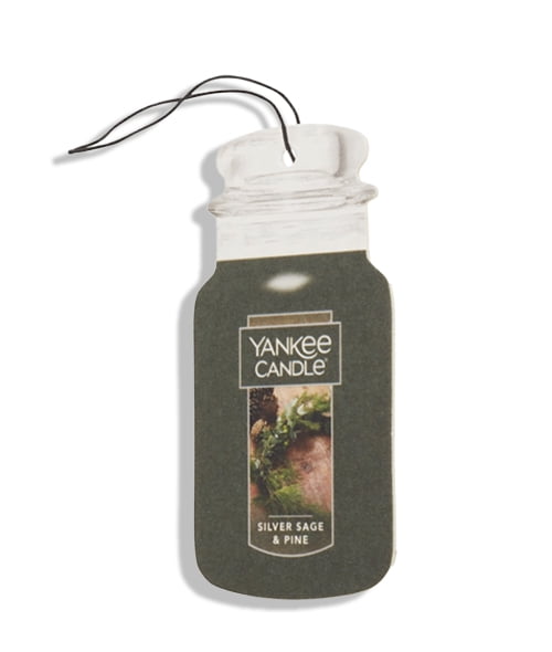 Yankee Candle Paper Car Jar Air Freshener for Long Lasting Fragrance