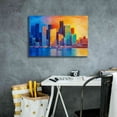 thumbnail image 4 of Epic Graffiti 'Colorful Skyline' by Epic Portfolio, Giclee Canvas Wall Art, 26"x18", 4 of 8