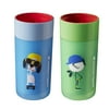 Tommee Tippee Spill-Proof Insulated Easiflow 360 Degree Cup, Boy - 12M+, 2ct, Lt. Blue & Green