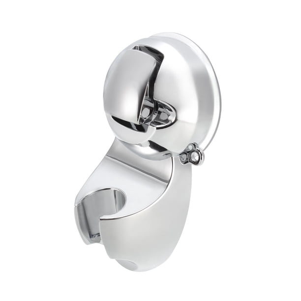 Soporte de ducha de mano de pared con ventosa Uxcell de 135 mm en tono plateado