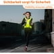 thumbnail image 5 of 1x Chaleco reflectante para correr, chaleco de alta visibilidad para niños y mujeres, chaleco protector para correr con tiras reflectantes, chaleco para correr, tamaño, 5 of 5