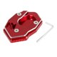 thumbnail image 1 of Almohadilla para Pata de Cabra Lateral para Motocicleta Aluminio Aleación Pie Lateral Soporte Extensión Almohadilla Roja, 1 of 1