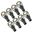 thumbnail image 1 of Unique Bargains 7.5mm Stainless Steel Fishing Rod Tip Repair Kit Pole Ring Guide Replacement, Golden 8 Pack, 1 of 5