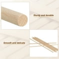 thumbnail image 4 of Unique Bargains 1/4 x 12 Inch Dowel Rods Wood Sticks Unfinished Wooden Dowel Rods Round Dowels Sticks 10 Pcs, 4 of 6