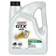 Castrol GTX Diesel Protects Against Wear Deposits Motor Oil 15W-40, 1 Gallon