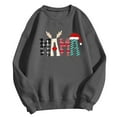 thumbnail image 4 of Gymaxes Hauts Grande Taille pour Femmes, Haut de Mode Coloré de Noël à Col Rond pour Femmes, Chandails à Manches Longues, 4 of 4