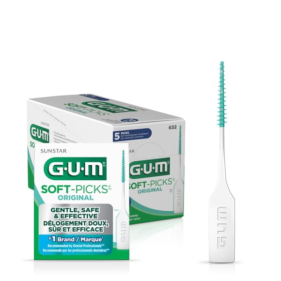 Palillos Dentales GUM Soft-Picks Original 72 Paquetes