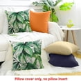 thumbnail image 4 of PRATYUS Throw Pillow Cover Leaves Design Cushion Case for Sofa 20x20in, 4 of 5