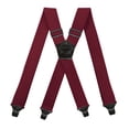 thumbnail image 1 of Bretelles pour Hommes, Bretelles Élastiques Réglables avec Clips Métalliques Solides, Sangles de Mode de 3,8 cm de Large pour Robe, Tenue de Boîte de Nuit, Usage Quotidien, 1 of 1