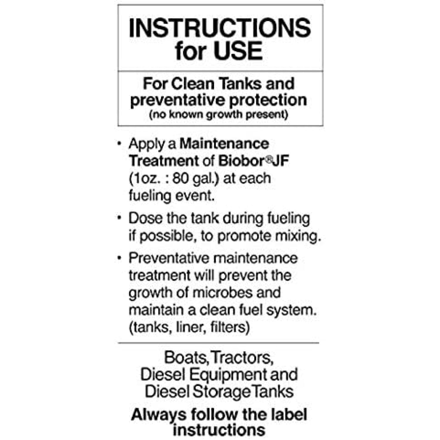 Buy Biobor JF Diesel Biocide and Lubricity Additive, 16Ounce, RESULTS