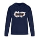 thumbnail image 3 of Sudadera con capucha para hombre, informal, con estampado navideño, de manga larga, tipo blusa, 3 of 4